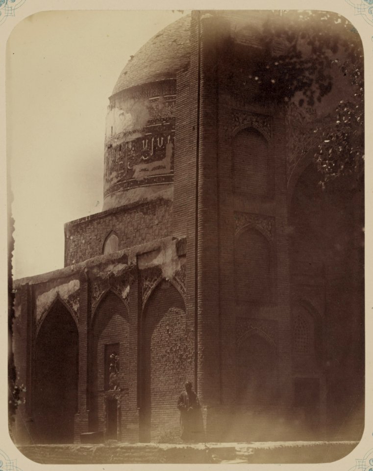Samarkandskiia drevnosti. Mechet' Khodzhi-Abdu-Birun. Vid mecheti s sievero-zapada LCCN2007683433