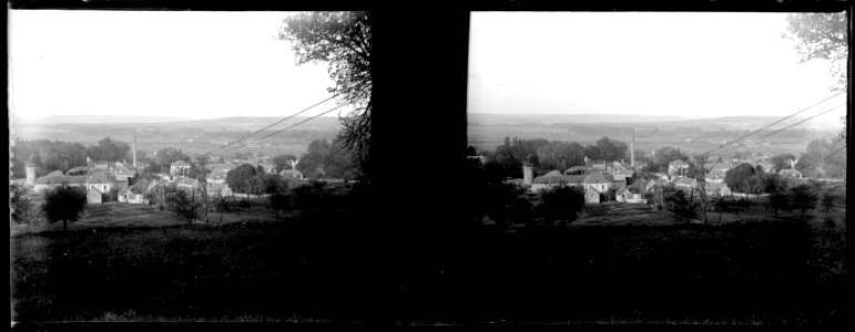 Salsogne. En Aisne. Vue d'ensemble - Fonds Berthelé - 49Fi364