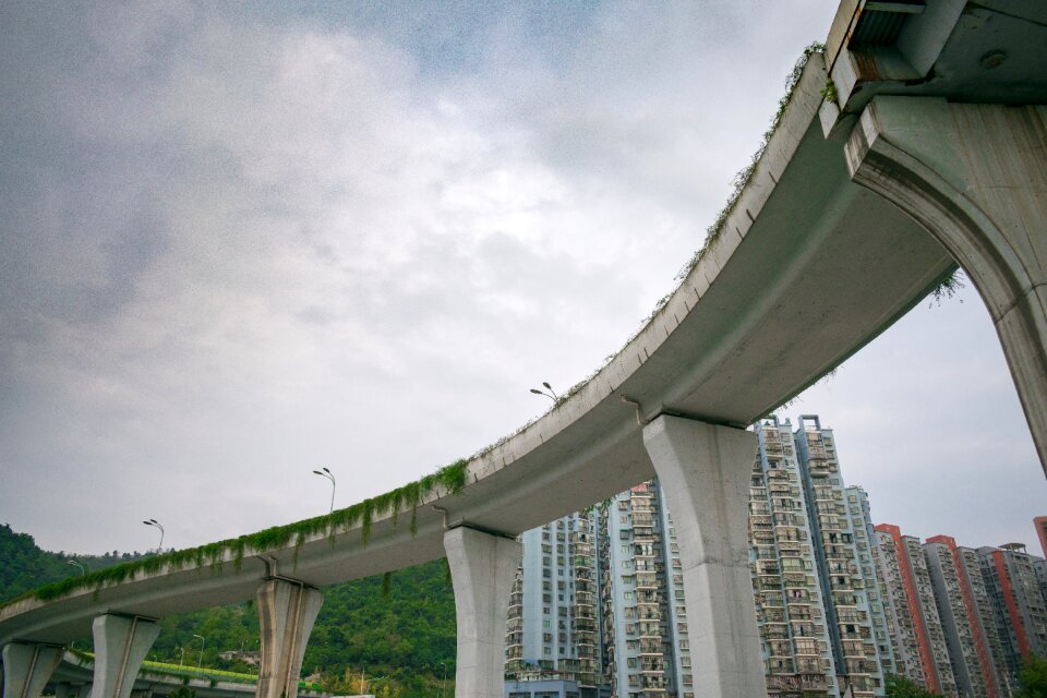 Overpass three bridges yunyan district
