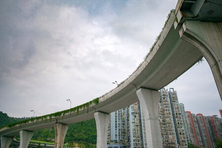 Overpass three bridges yunyan district