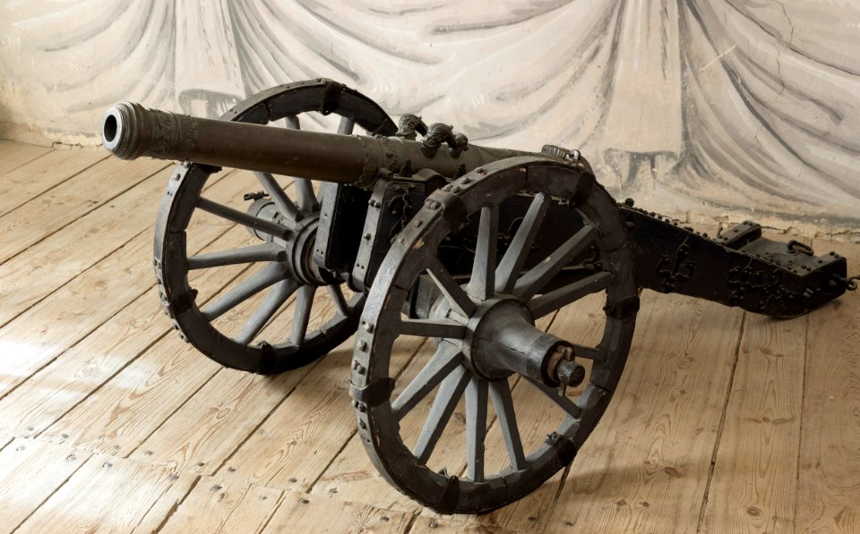 Salutkanon av brons, 1625-1650 - Skoklosters slott - 108920