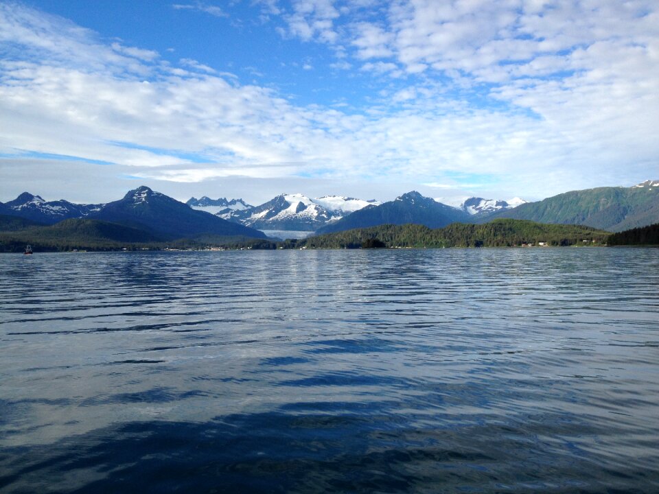 Glacier travel nature