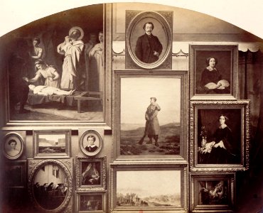 Salon of 1861 Pierre Ambroise Richebourg vue 30
