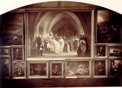 Salon of 1861 Pierre Ambroise Richebourg vue 9
