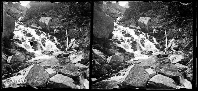 Salt d'aigua a la vall de Carançà