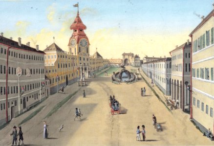 Salzburg - Mirabellplatz - um 1800 photo