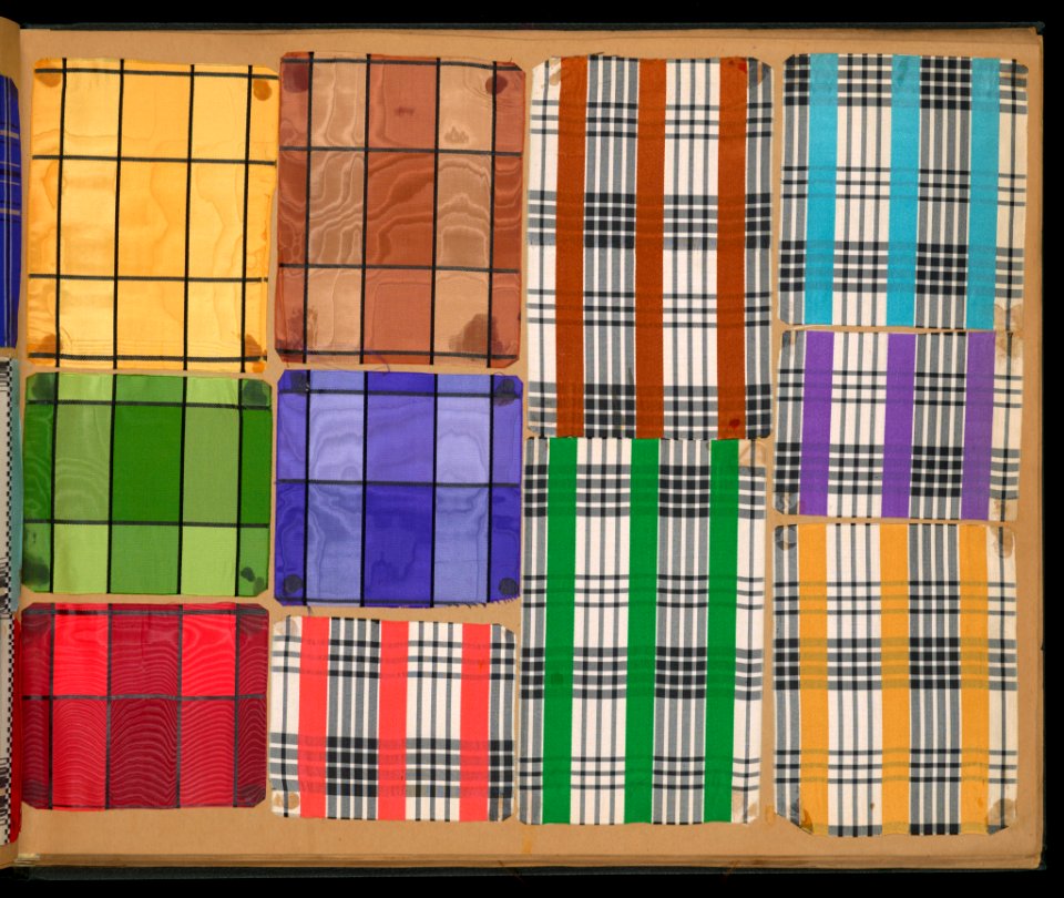 Sample Book Of Woven Ribbons (USA), 1893–98 (CH 18572677-21)