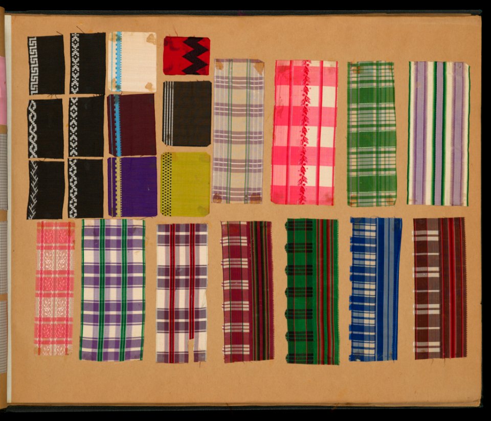 Sample Book Of Woven Ribbons (USA), 1893–98 (CH 18572677-29)