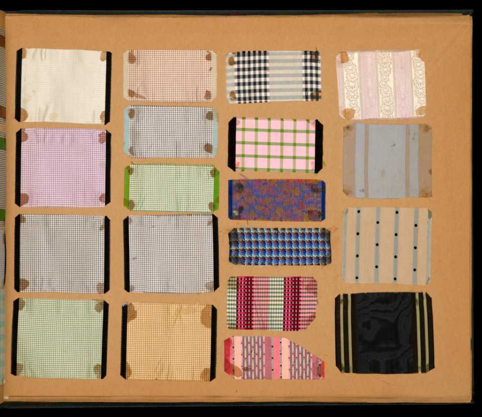 Sample Book Of Woven Ribbons (USA), 1893–98 (CH 18572677-36)