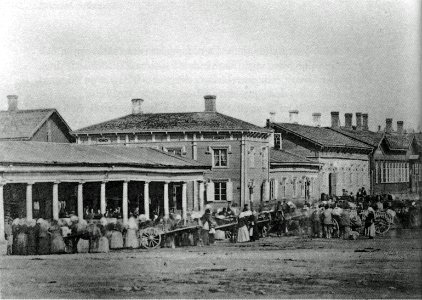 Salutorget i Tammerfors 1868 photo