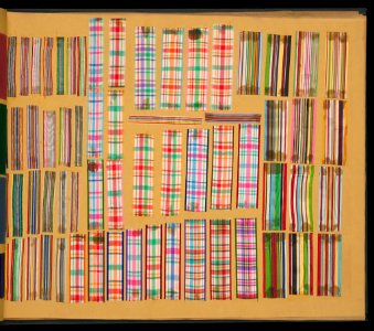 Sample Book Of Woven Ribbons (USA), 1893–98 (CH 18572677-50)
