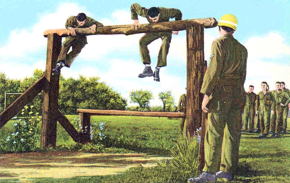Sampson Air Force Base - Obstacle Course - Climbing Bar