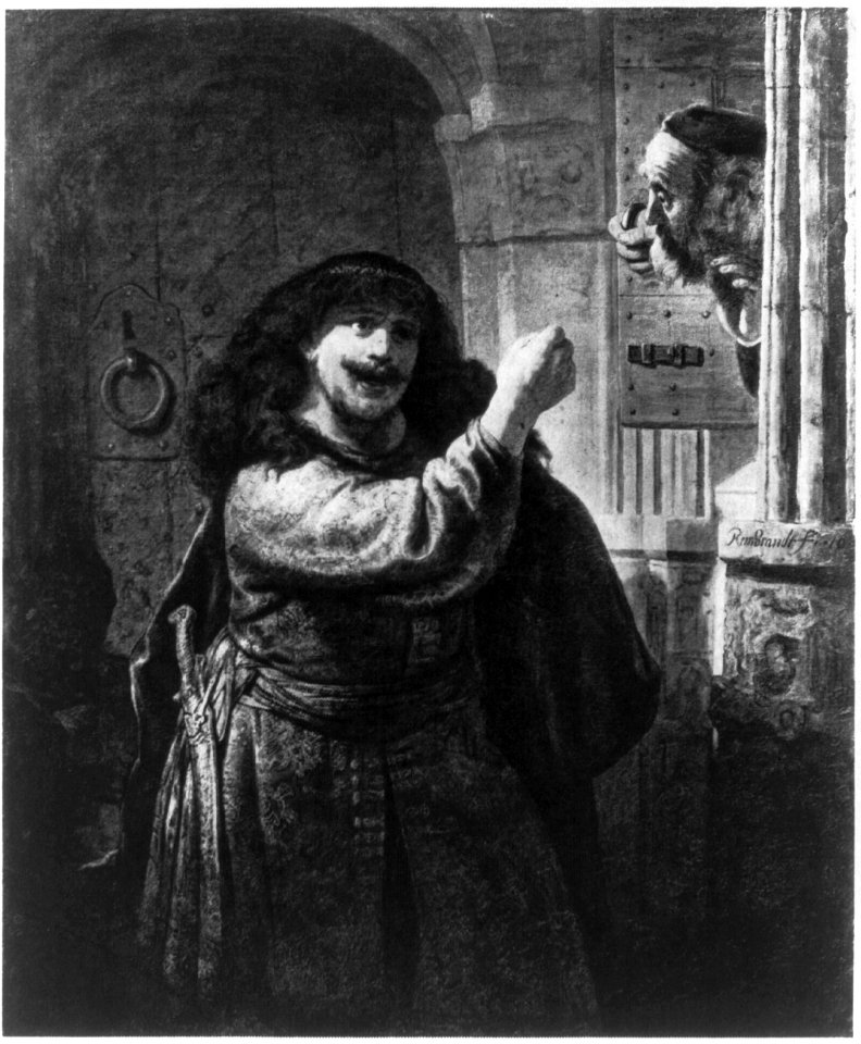 Samson threatening his father-in-law LCCN2006689641
