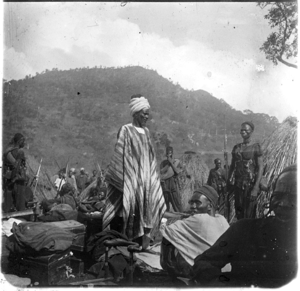 Samory Touré après sa capture, 29 septembre 1898