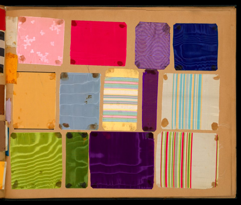 Sample Book Of Woven Ribbons (USA), 1893–98 (CH 18572677-12)