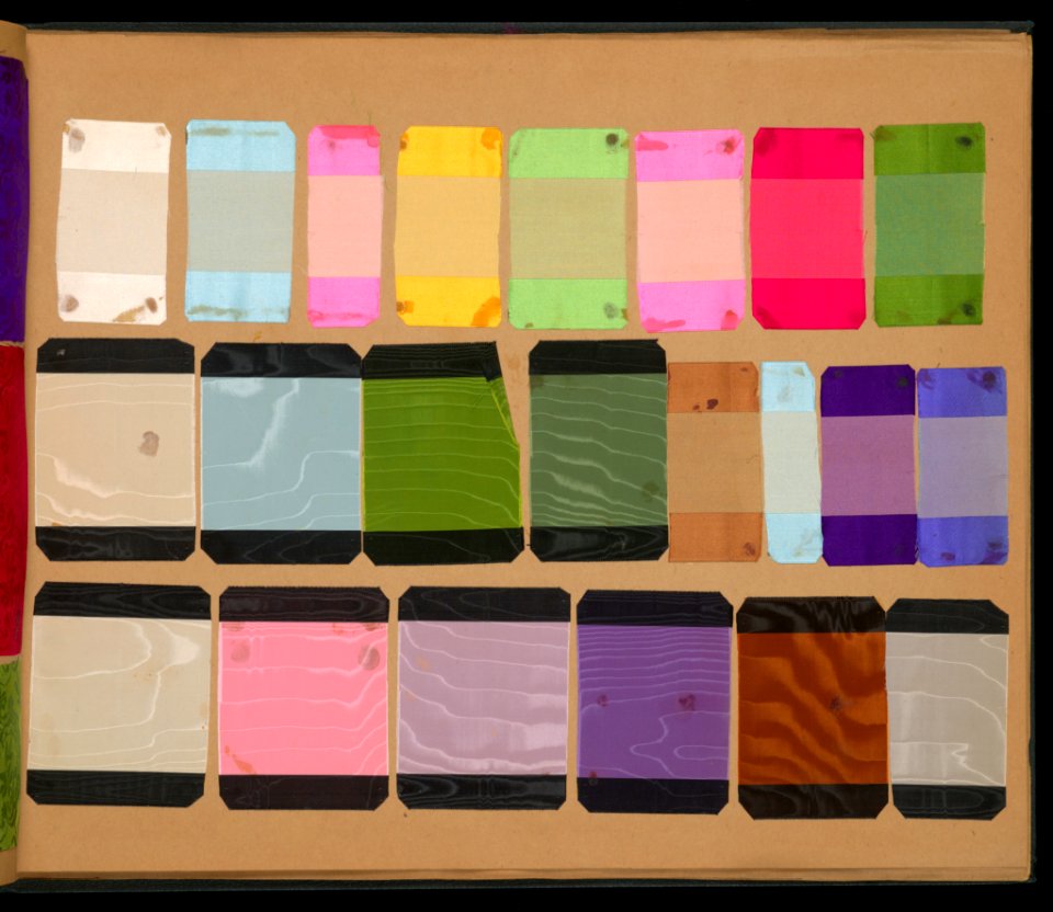 Sample Book Of Woven Ribbons (USA), 1893–98 (CH 18572677-34)