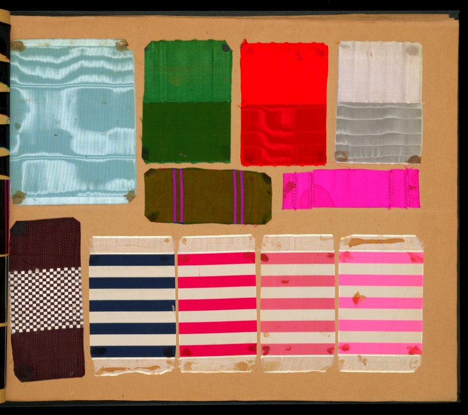 Sample Book Of Woven Ribbons (USA), 1893–98 (CH 18572677-52)