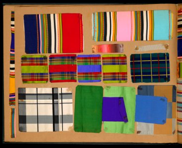 Sample Book Of Woven Ribbons (USA), 1893–98 (CH 18572677-9)