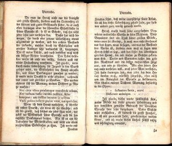 Samuel Gotthold Lange, Horaz (1752), xii-xiii