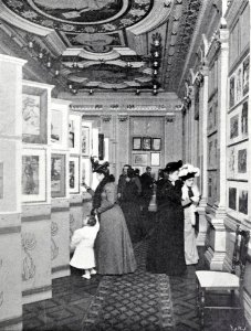 Salón de fiestas del edificio de Blanco y Negro, de Franzen, Blanco y Negro, 31-03-1900