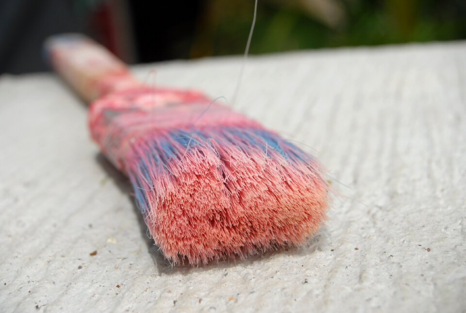 Brush painting colors