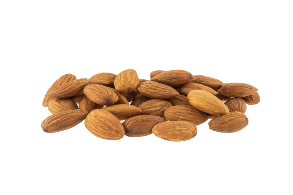 Nutritious almond tree dried fruits