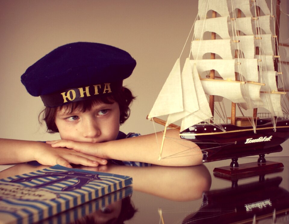 Kids sea view
