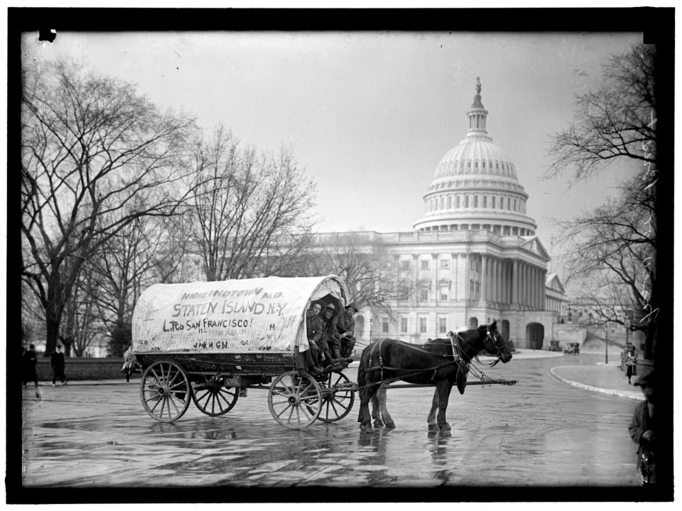 SAN FRANCISCO BY WAGON FROM STATEN ISLAND, NEW YORK LCCN2016866216