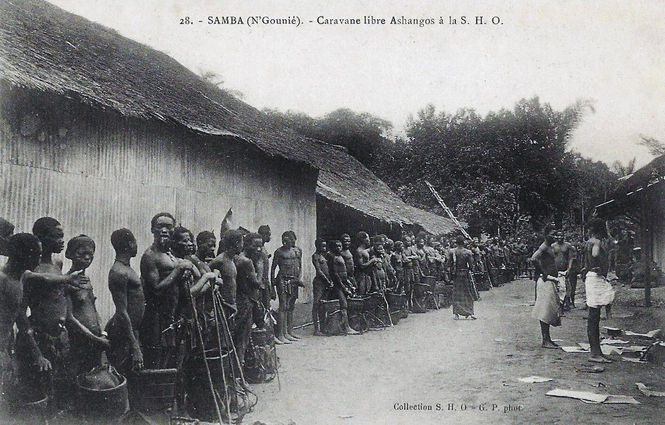 Samba (N'Gounié)-Caravane libre Ashangos à la S.H.O.