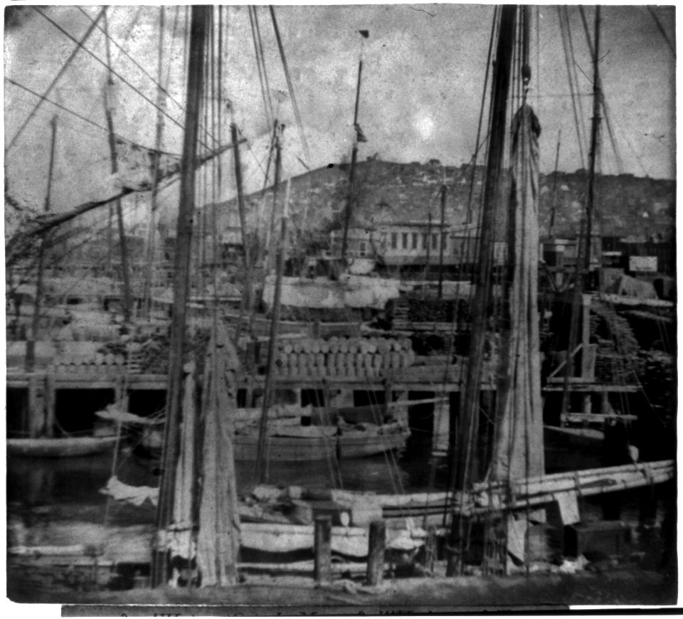 San Francisco, Calif. - Telegraph Hill from Market St. wharf LCCN2002719263