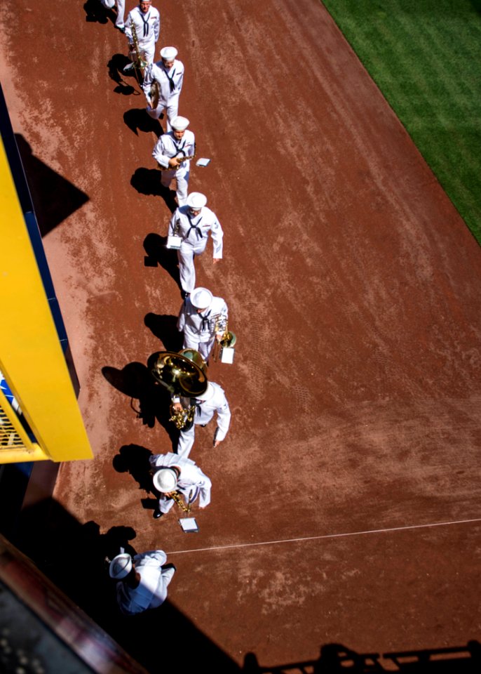 San Diego Padres Military Appreciation Game 150412-N-OR184-044
