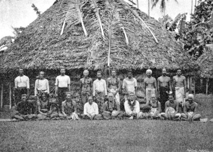 Samoa Chiefs with Mataafa 1901 Korensky photo