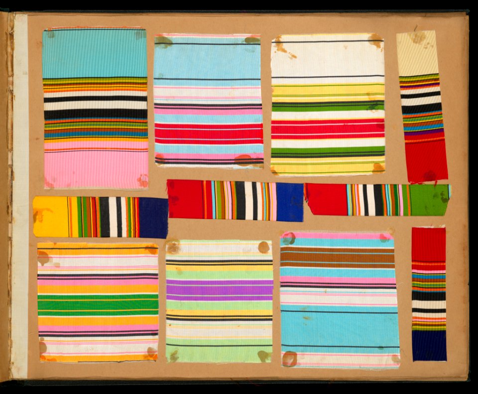Sample Book Of Woven Ribbons (USA), 1893–98 (CH 18572677)