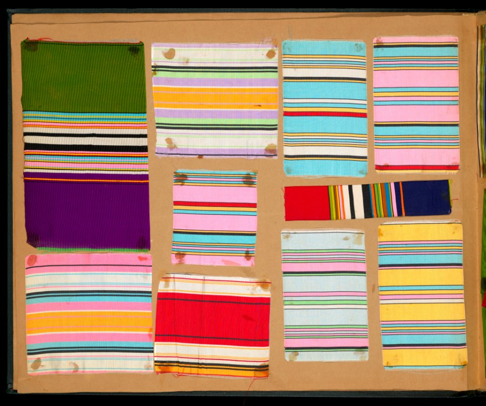 Sample Book Of Woven Ribbons (USA), 1893–98 (CH 18572677-5)