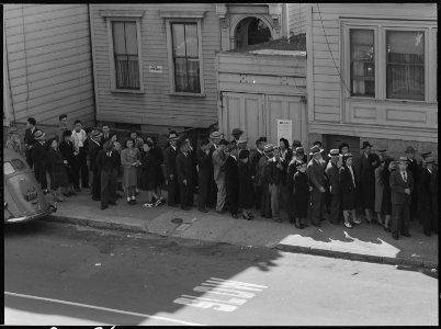 San Francisco, California. Heads of families and single persons living alone, of Japanese ancestry, . . . - NARA - 537526 photo