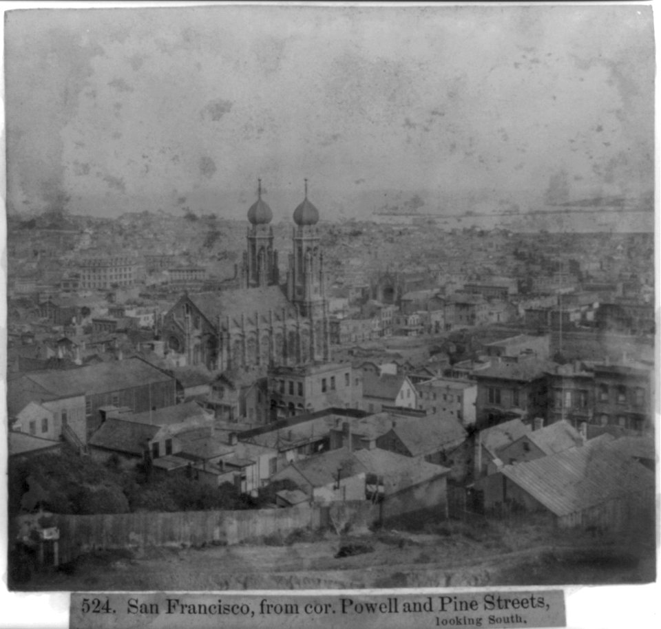 San Francisco, from corner of Powell and Pine Streets, looking South LCCN2002723852