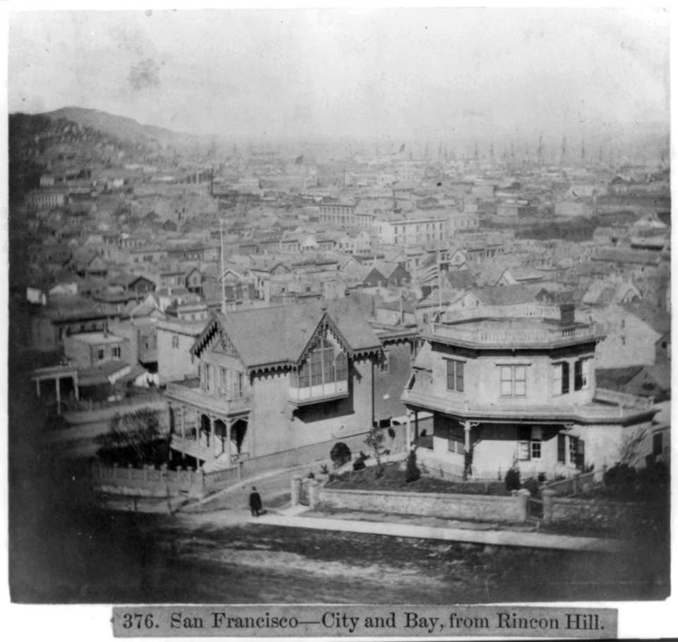 San Francisco-City and Bay, from Rincon Hill LCCN2002723034