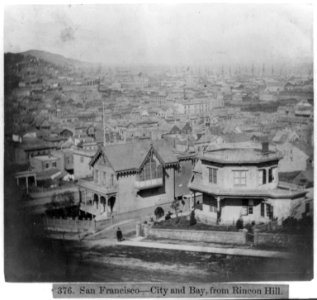 San Francisco-City and Bay, from Rincon Hill LCCN2002723034