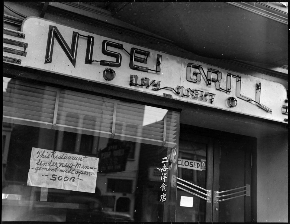 San Francisco, California. This restaurant, named Nisei after second- generation children born in . . . - NARA - 536045