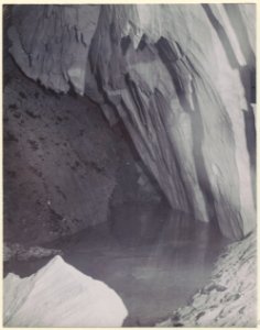 San Pedros grotta. Ant., 3. kamaren, vattengölen. Utforskad af D. B. febr. 1904. Sorata, Sydamerika - SMVK - 0249.d.0009