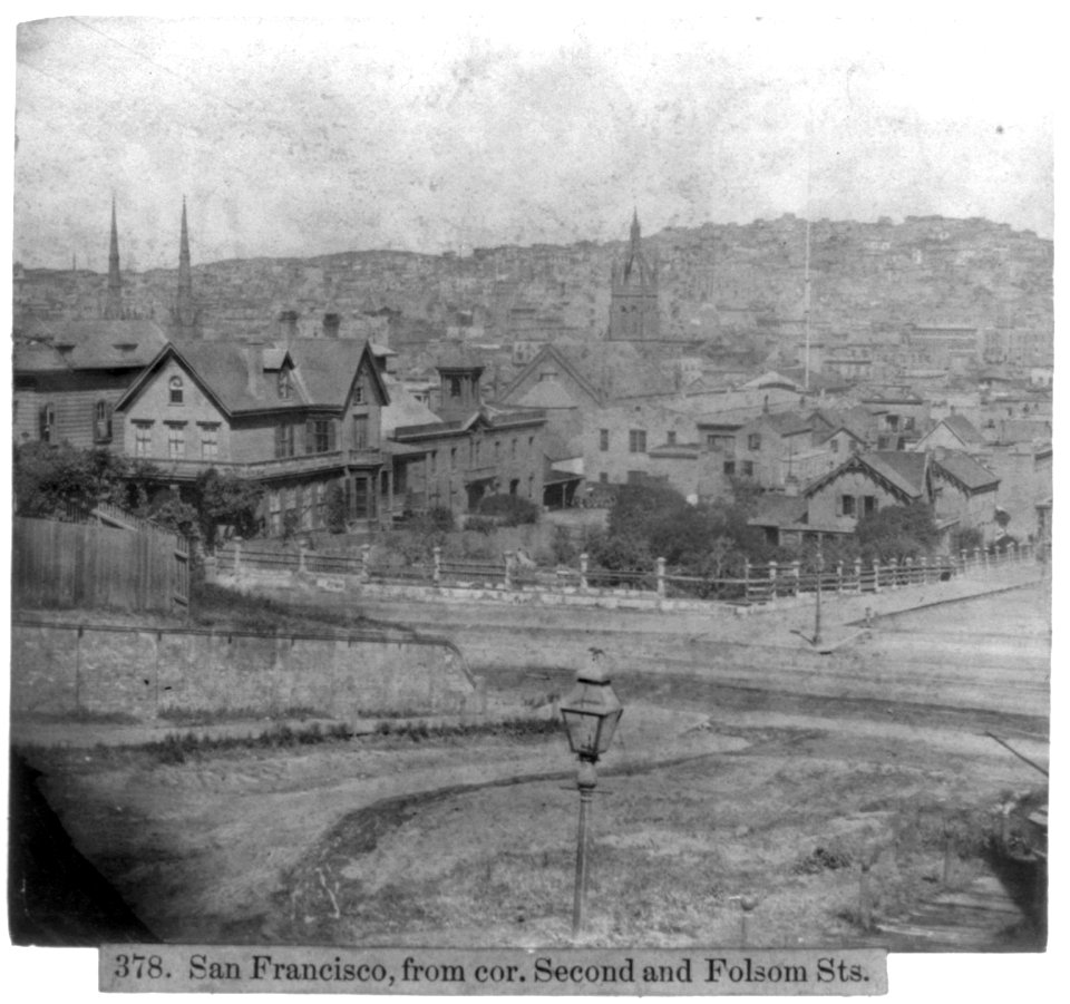 San Francisco, from Corner of 2nd and Folsom Streets LCCN2002723496