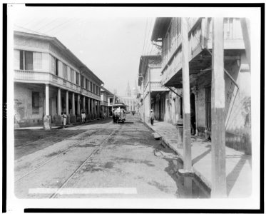 San Sebastian St., Manila, P. I. LCCN98518576