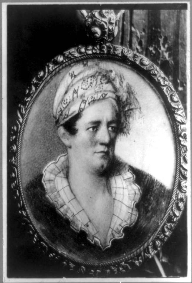 Samuel Houston, head-and-shoulders portrait in oval medallion, facing right, in Cherokee dress LCCN96508561