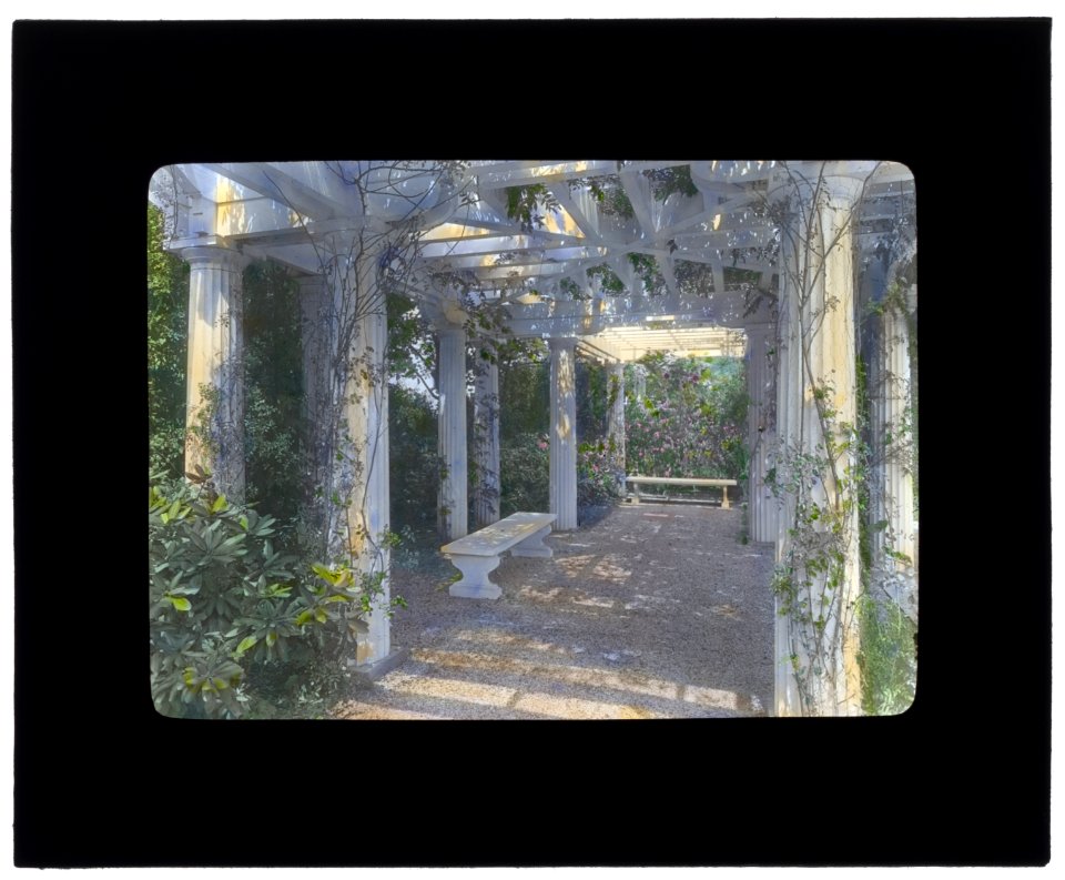 Samuel Knopf house, Lawrence, New York Pergola LCCN2008675762