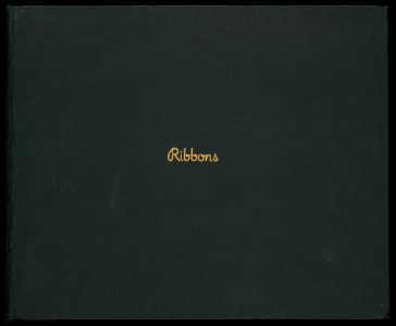 Sample Book Of Woven Ribbons (USA), 1893–98 (CH 18572677-3)
