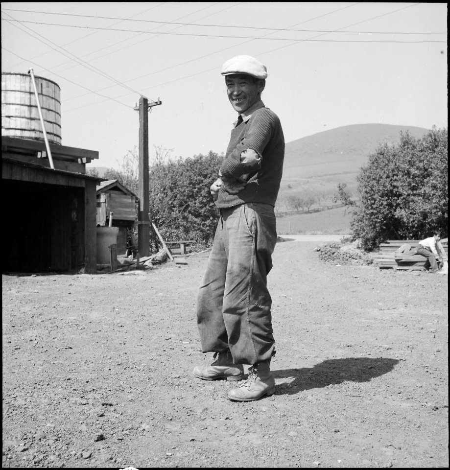 San Jose, California. Japanese farm laborer prior to evacuation. - NARA - 537658