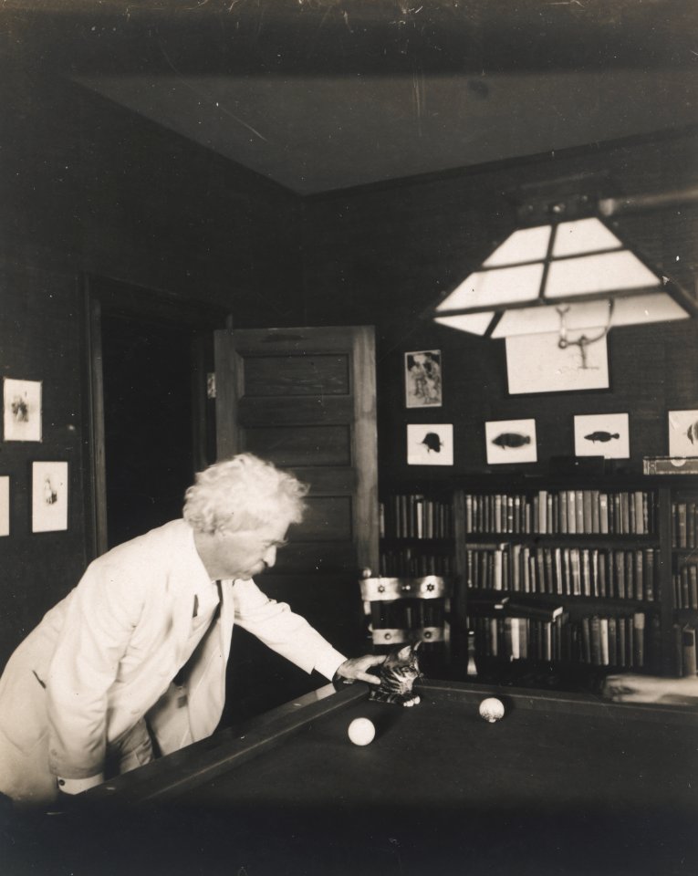 Samuel Langhorne Clemens by Albert Bigelow Paine, undated, gelatin silver print, from the National Portrait Gallery - NPG-S NPG 78 71Clemens-000001