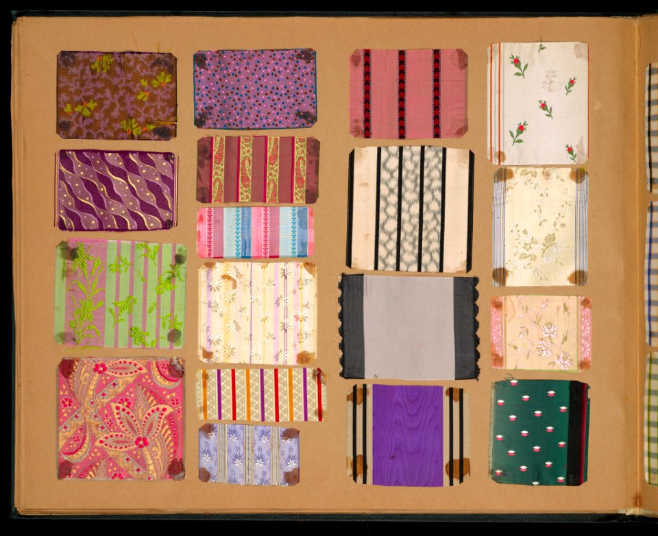 Sample Book Of Woven Ribbons (USA), 1893–98 (CH 18572677-37)