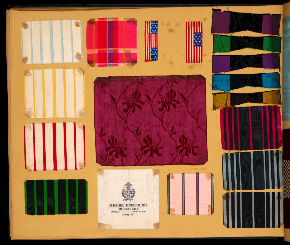 Sample Book Of Woven Ribbons (USA), 1893–98 (CH 18572677-51)