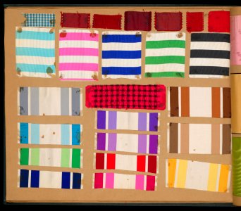 Sample Book Of Woven Ribbons (USA), 1893–98 (CH 18572677-8)